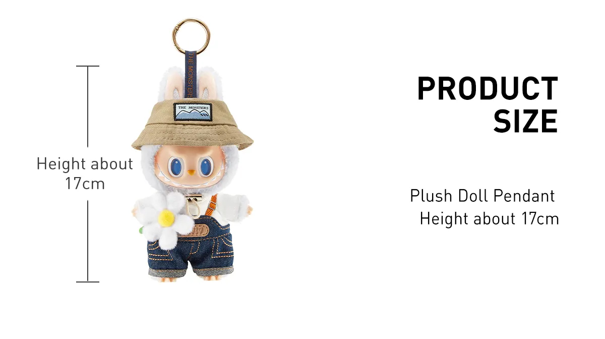 LABUBU - FALL IN WILD - 17CM 2 Labubu fall in wind - 2